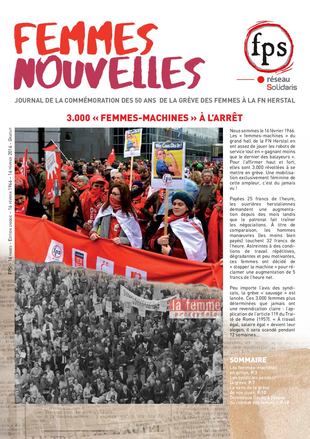 Femmes nouvelles  Associations Solidaris Liège